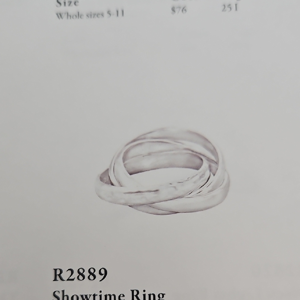 Silpada Silver Showtime Ring